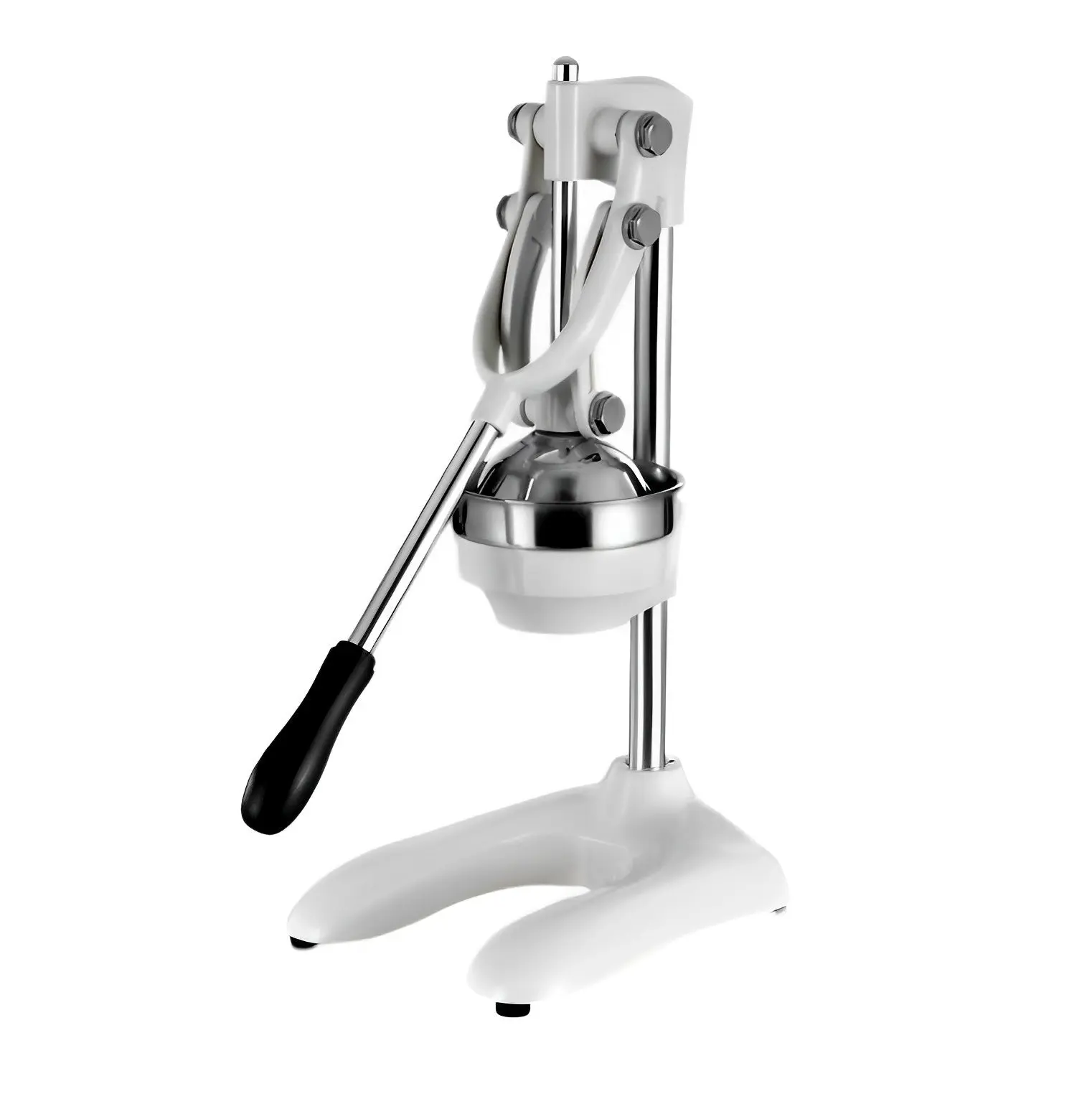 SOGA Stainless Steel Manual Juicer Hand Press Juice Extractor Squeezer Lemon Orange Citrus White - Home & Garden