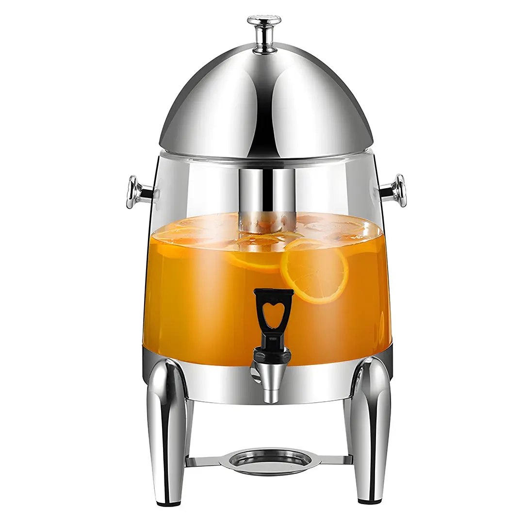 SOGA Stainless Steel 12L Beverage Dispenser Hot and Cold Juice Water Tea Chafer Urn Buffet Drink Container Jug - Home & Garden