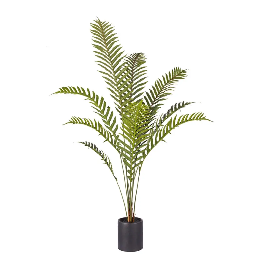 SOGA 160cm Green Artificial Indoor Rogue Areca Palm Tree Fake Tropical Plant Home Office Decor - Home & Garden