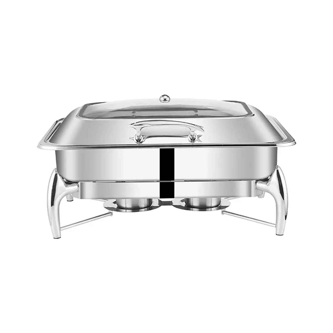 SOGA Stainless Steel Rectangular Chafing Dish - Home & Garden