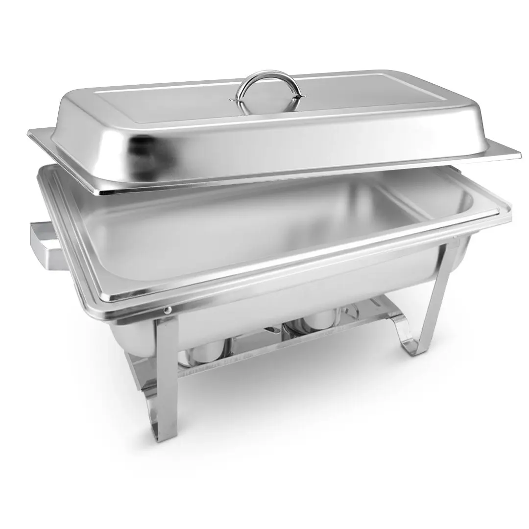 SOGA Full Size Stainless Steel Chafing Dish Food Warmer 9L - Home & Garden
