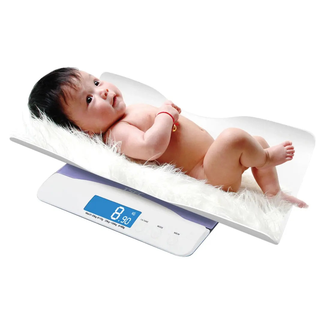 SOGA 100kg Digital Baby Scales Electronic LCD Display Paediatric Infant Weight Monitor - Health