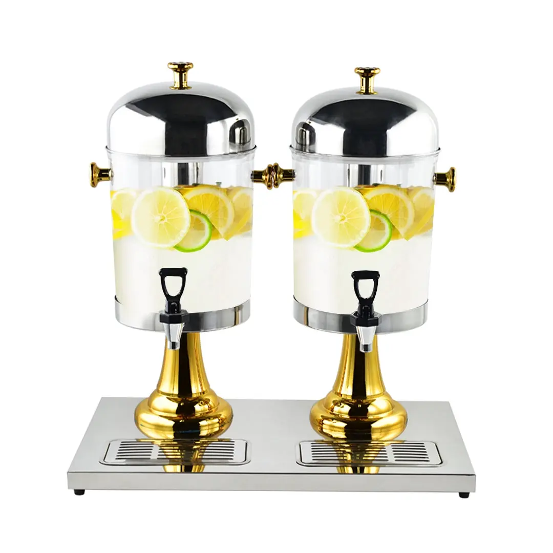 SOGA Dual 16L Stainless Steel Beverage Dispenser - Home & Garden