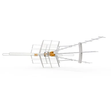 Televes 0065-0049 Dat Boss Mix Lr Antenna W/preamp, Long Range, Low-vhf/high-vhf/uhf Repack Ready, Replaces 148381