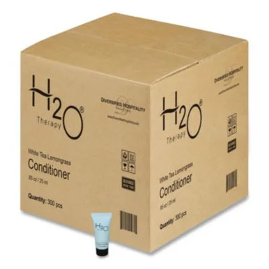 Diversified Hospitality Solutions, Ltd. 007064 H2o Therapy Conditioner Single Use, White Tea And Lemongrass, 0.85 Oz Tube, 300/carton