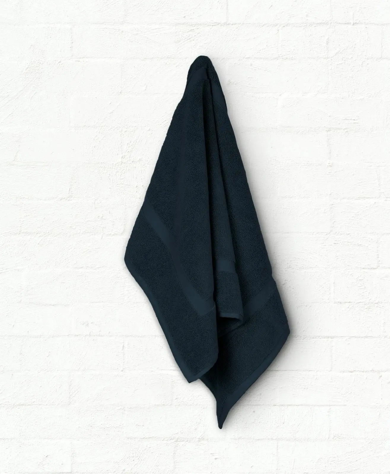 Ardor St Regis Collection 50x80cm Cotton Mat Bath Toilet Bathroom Navy - Home & Garden