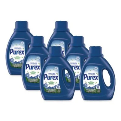Dial Professional 05598CT Mountain Breeze Liquid Laundry Detergent, 35 Loads, 40 Oz Bottle, 6/carton