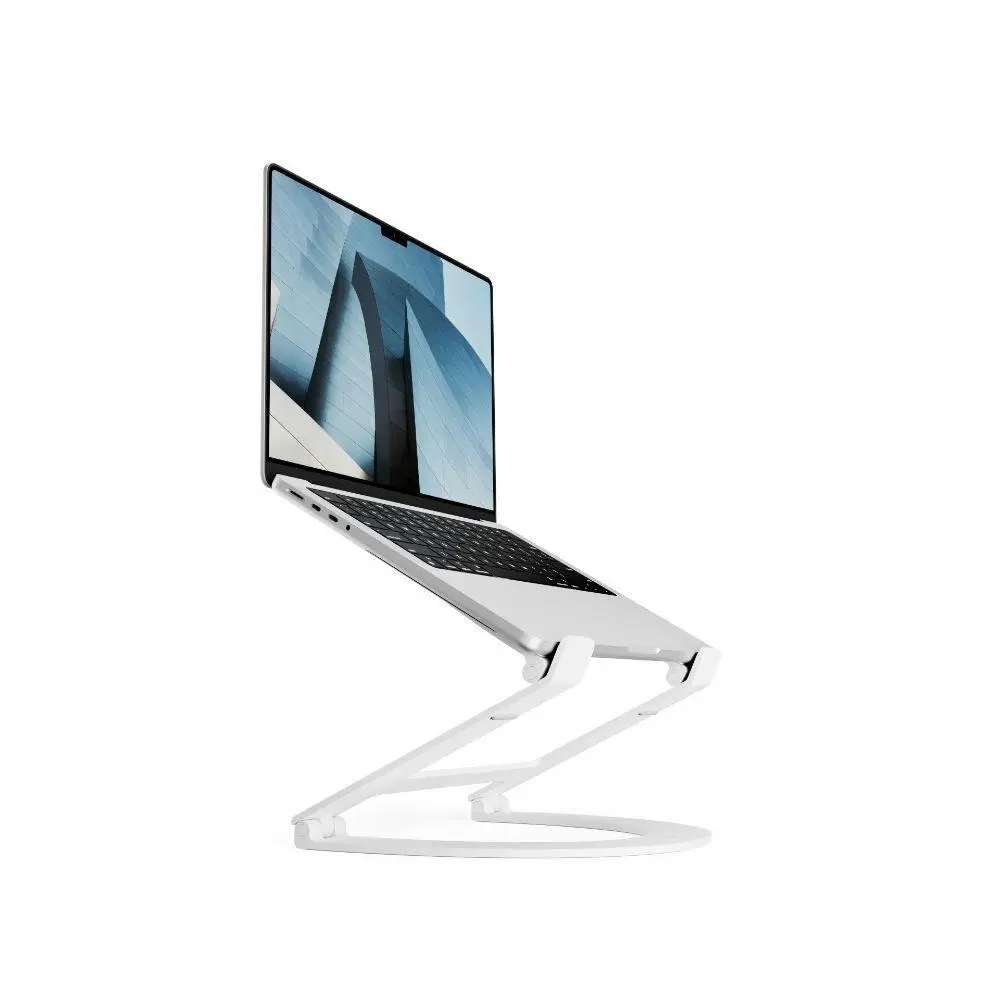 Twelve South 264mm Adjustable Portable Curve Flex Stand For MacBook/Laptop White - Electronics