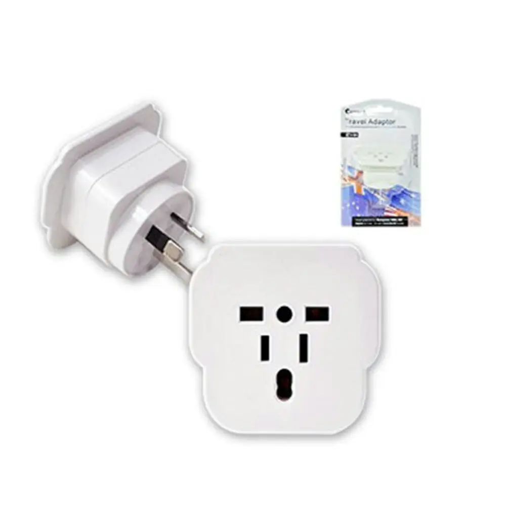 Sansai Universal Travel Power Adapter Outlet UK EU US CA Sockets to AU/NZ Plug - Electronics