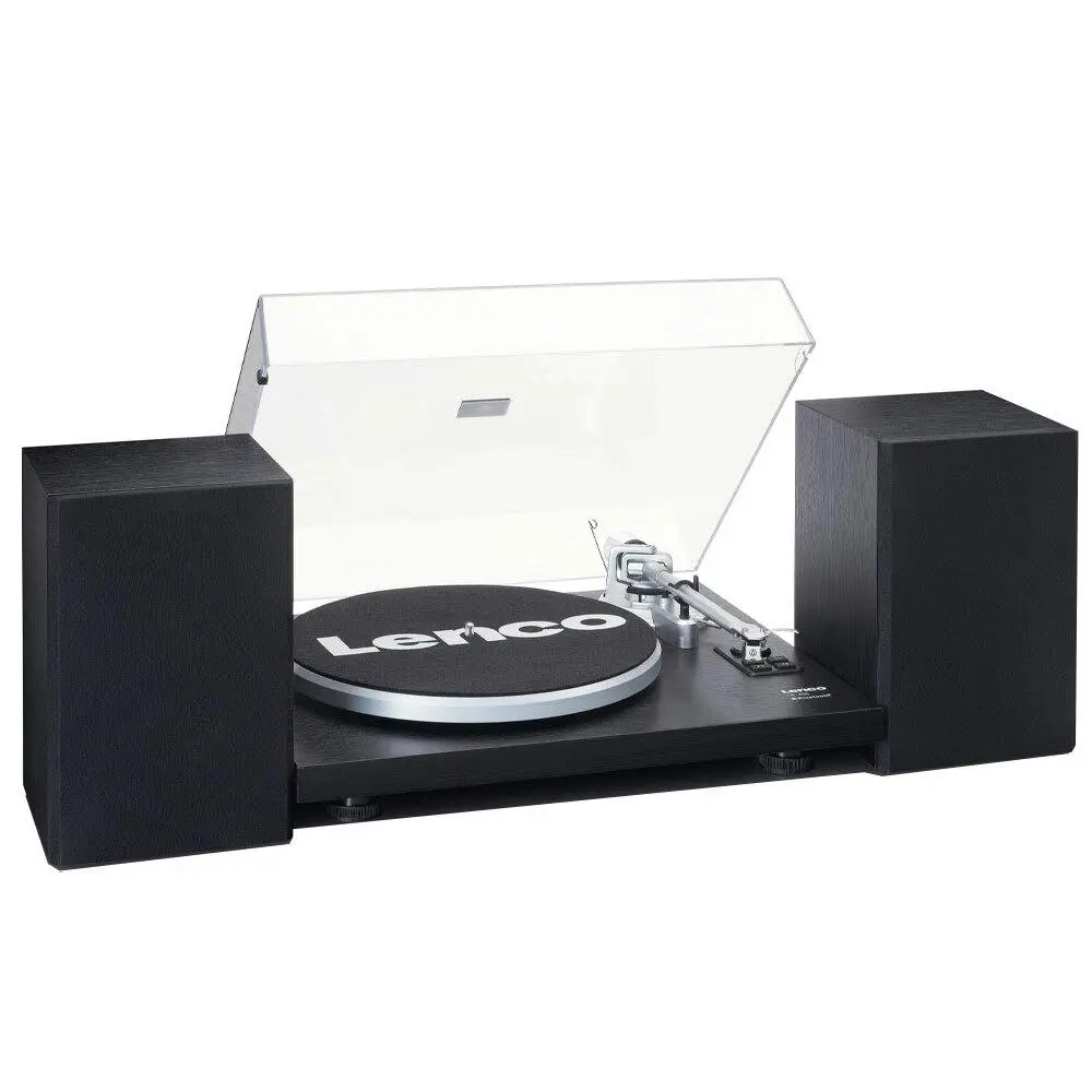 Lenco Vinyl/Record Player Turntable w/ Bluetooth and Stereo 2.0 Speakers - Electronics