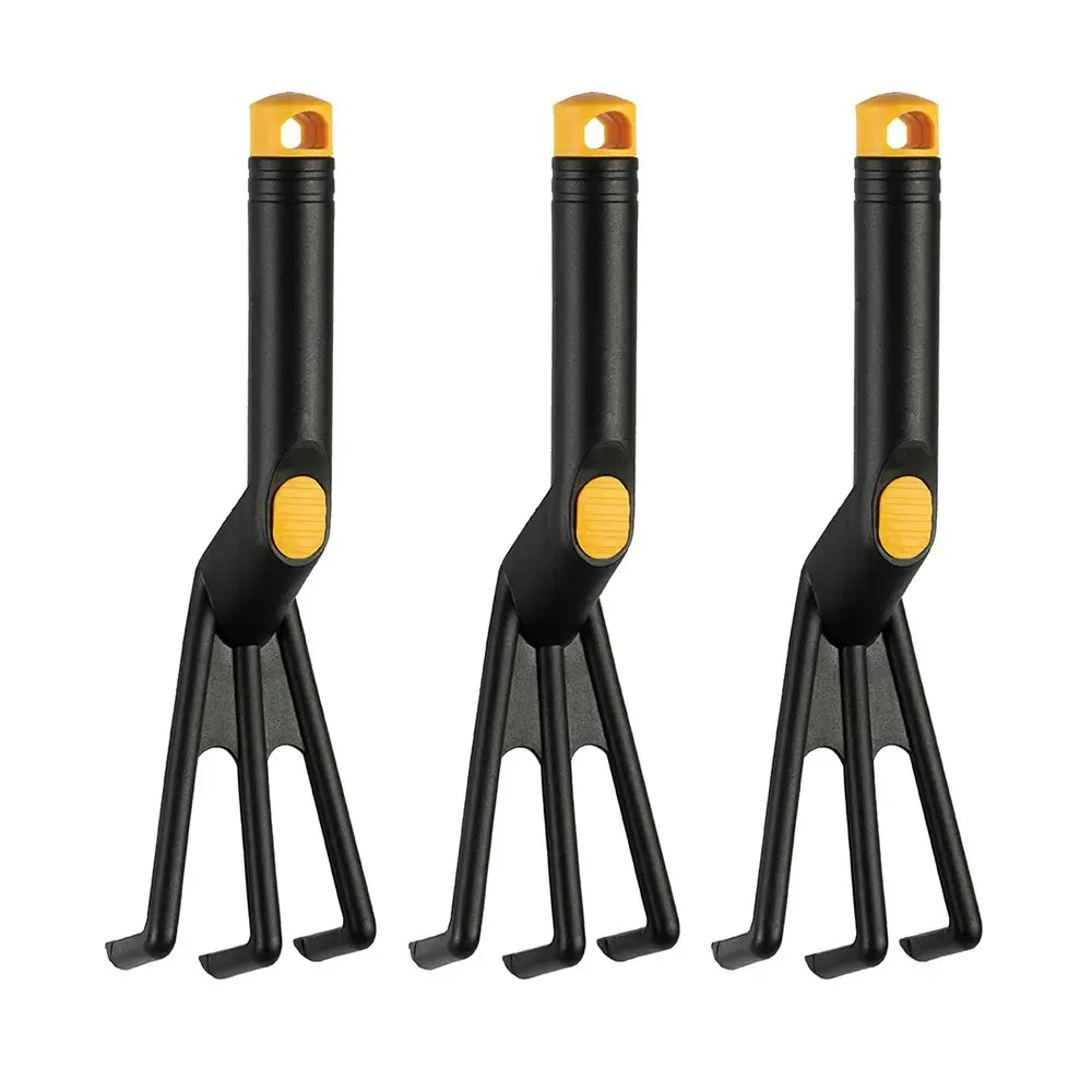 3x Gardenmaster Hand Cultivator Polypropylene Home Garden Planting/Potting Soil - Home & Garden
