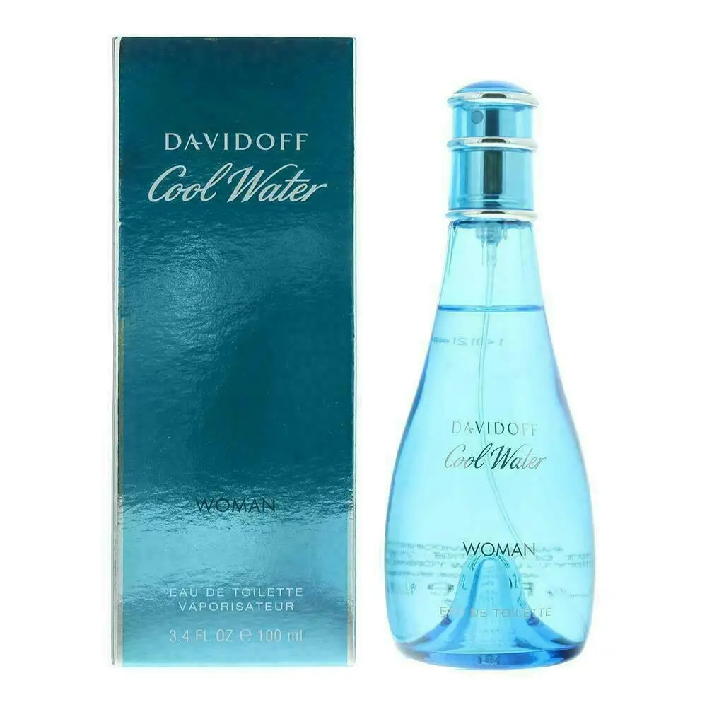 Davidoff Cool Water 100ml Eau De Toilette/Fragrances/Natural Spray for Women - Beauty