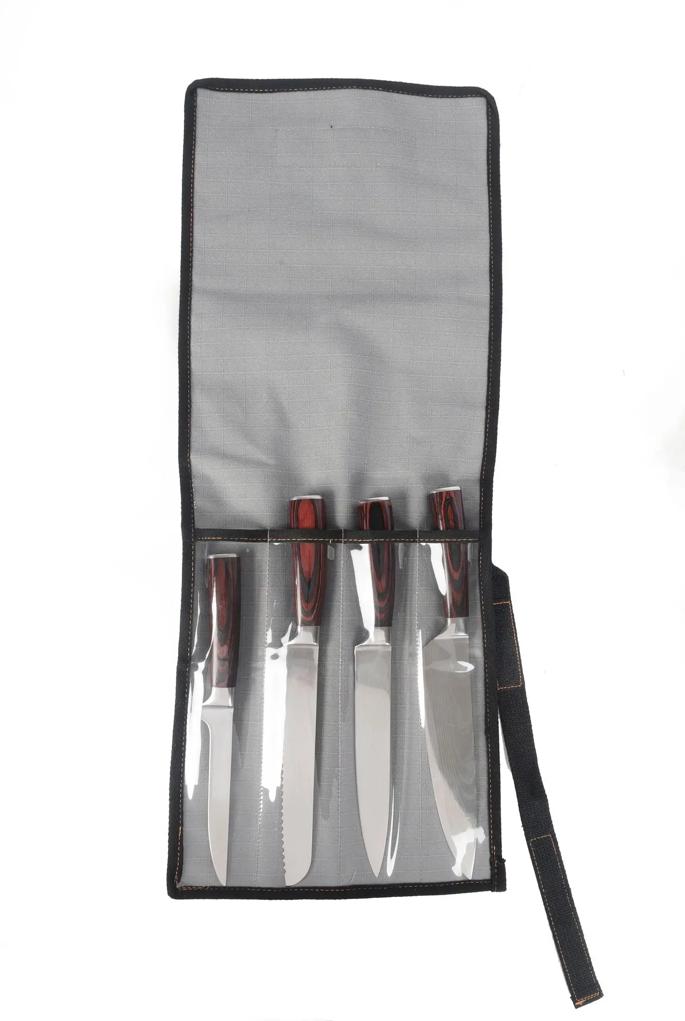 4pc 400gsm Ripstop Canvas Knife Wrap 45x28cm - Sports & Outdoor