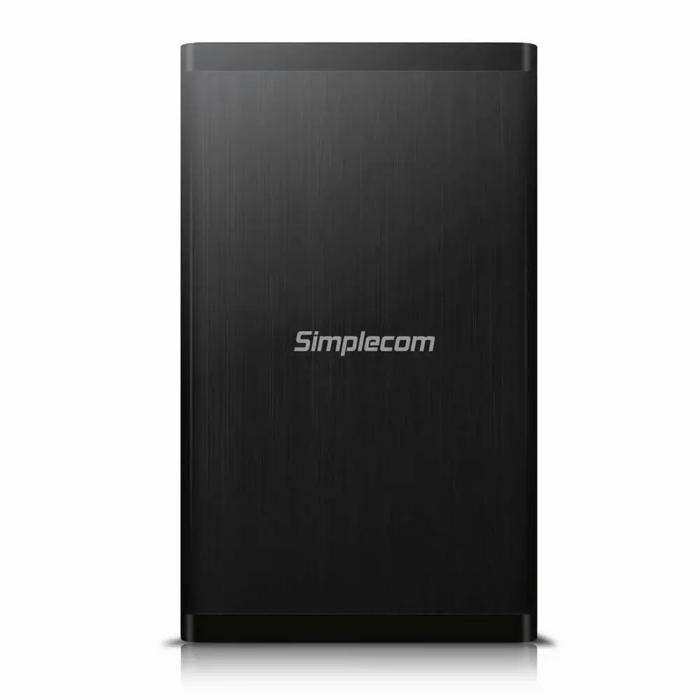 Simplecom SE328 Aluminium Enclosure Case For 3.5'' SATA to USB 3.0 Hard Drive - Electronics