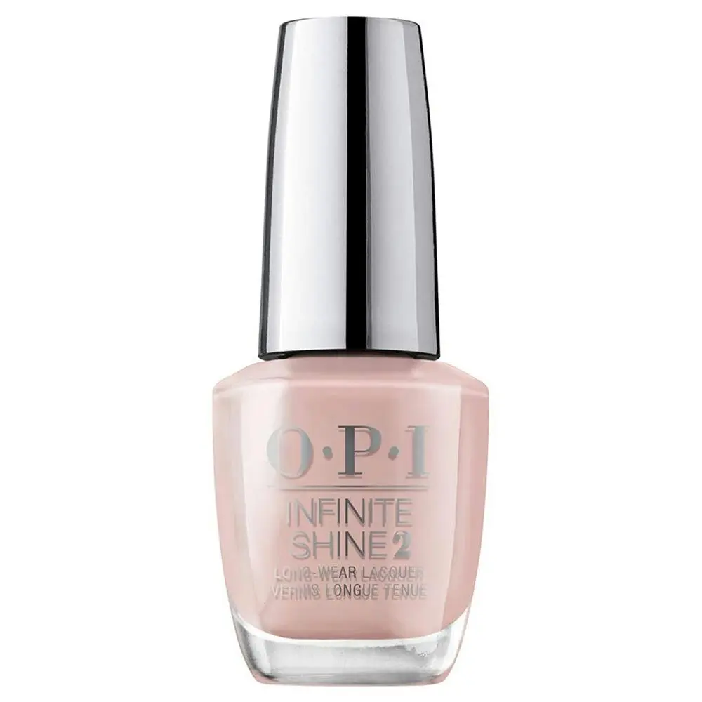 OPI Infinite Shine 15ml Long Wear Lacquer Nail Polish Samoan Sand Nude Manicure - Beauty