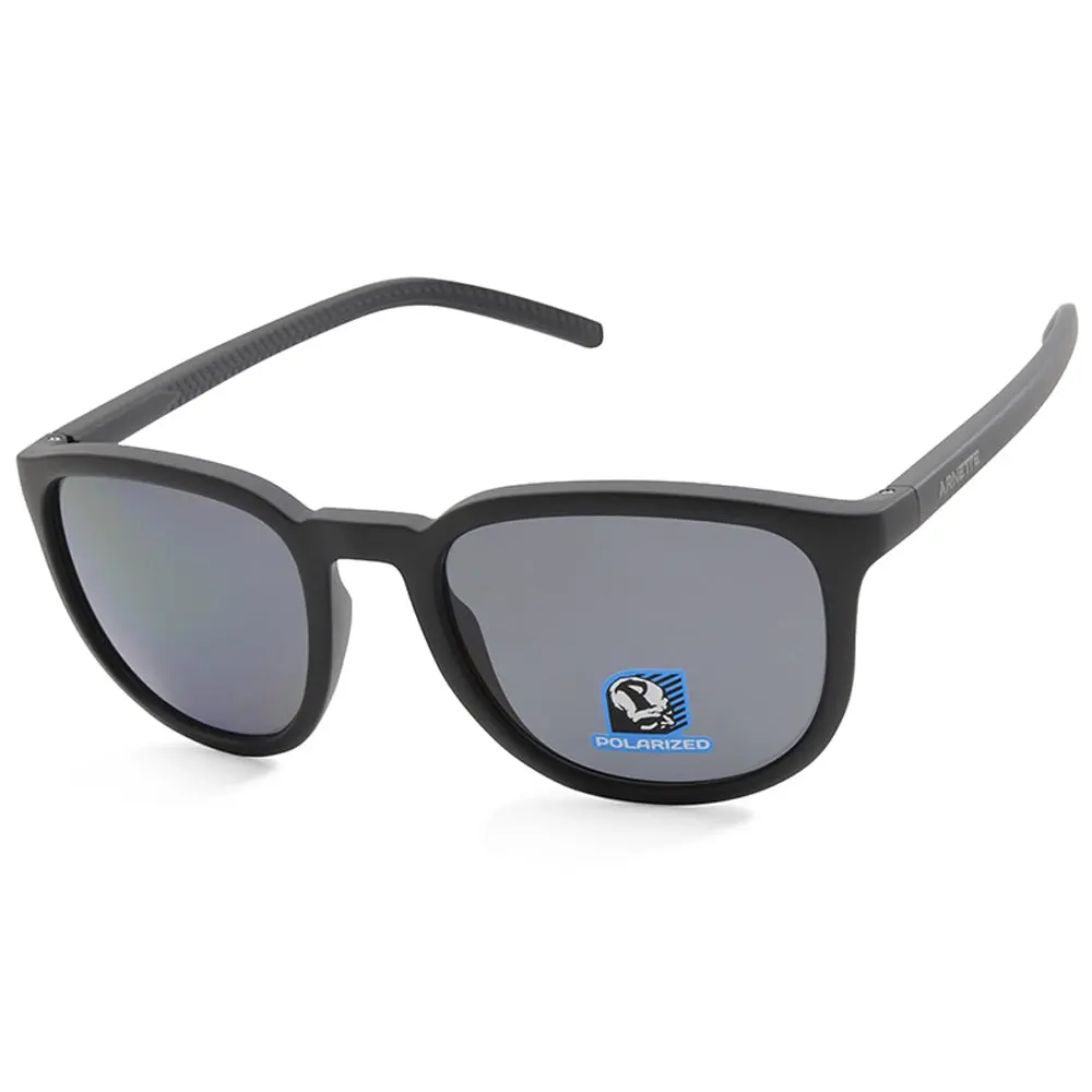Arnette Pykkewin Matte Black/Grey Polarised Men's Sunglasses AN4277 01/81 - Fashion