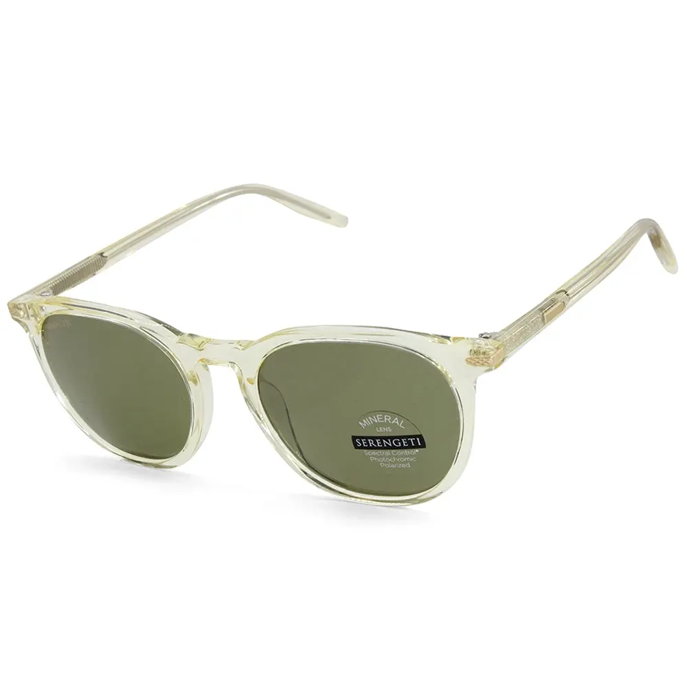 Serengeti Arlie Champagne Translucent/555nm Polarised Unisex Sunglasses SS483002 - Fashion