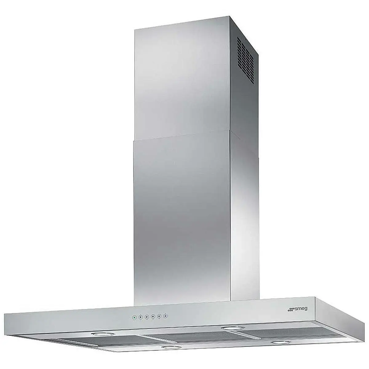 SMEG 90cm Classic Aesthetic Stainless Steel Island Rangehood - Home & Garden