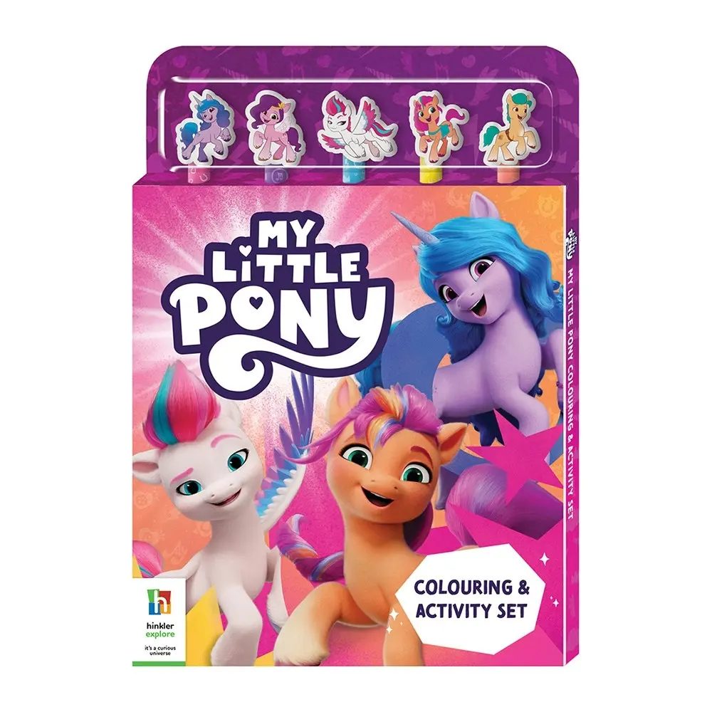 Kaleidoscope My Little Pony Colouring & Activity Set Kids Book Art/Craft 3y+ - Entertainment
