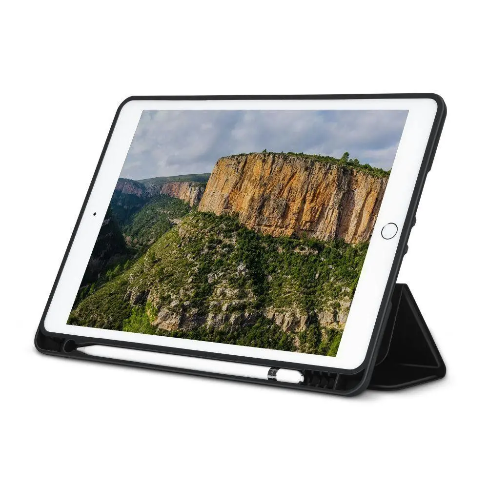 Bonelk Slim Smart Folio Case Protection Cover For Apple iPad 10.2" Midnight BLK - Electronics