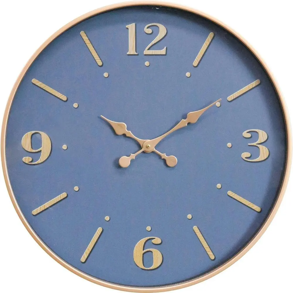 LVD Legatoglass Hanging Wall Clock Analogue 60cm Round Home/Office Decor - Home & Garden