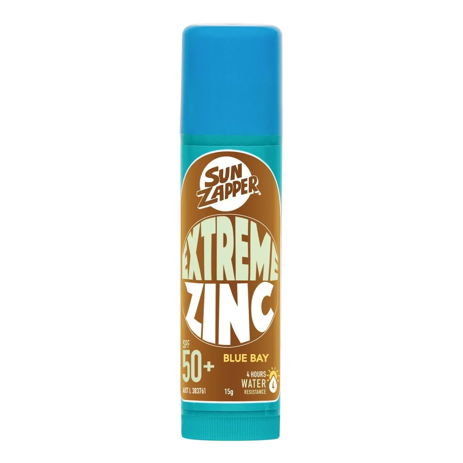 SUN ZAPPER EXTREME ZINC STICK 15G BLUE BAY - Beauty