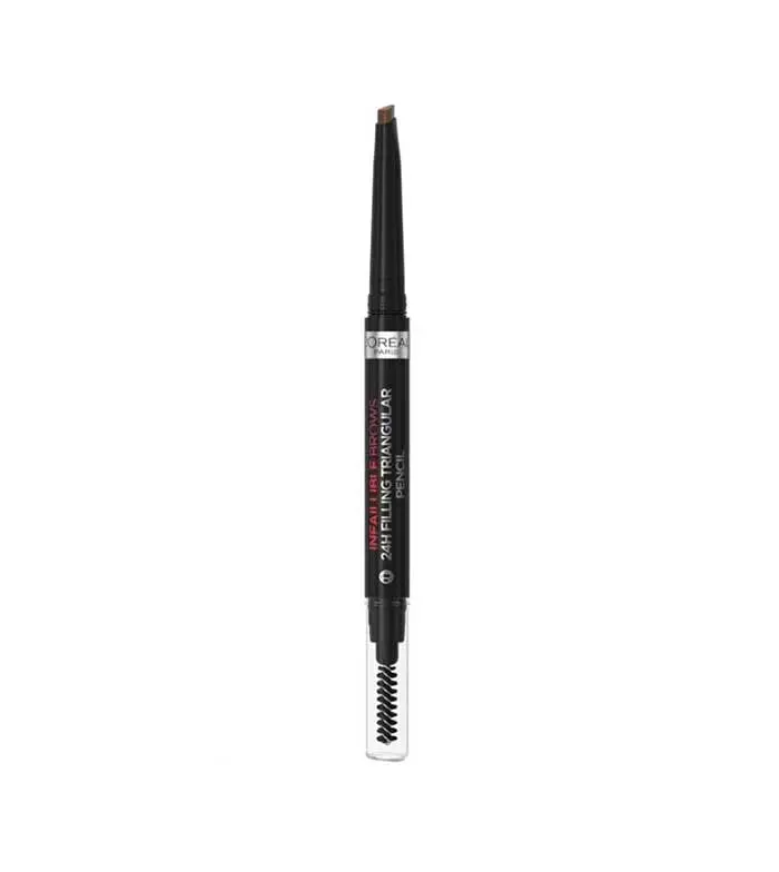 L'oreal Loreal Paris - Infaillible Automatic Eyebrow Pencil Brows 24h Filling Triangular Pencil - 5.0: Light Brunette