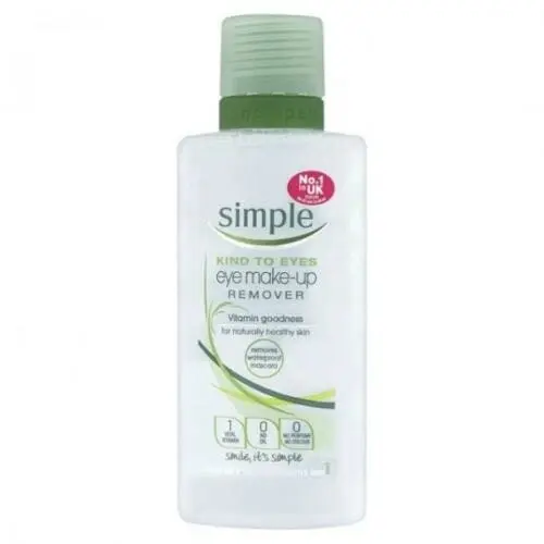 Simple Kind To Skin Eye Make Up Remover 125ml - Beauty