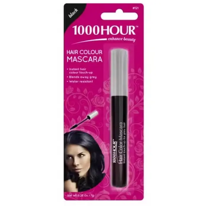 1000 Hour Hair Mascara Black 7g - Beauty
