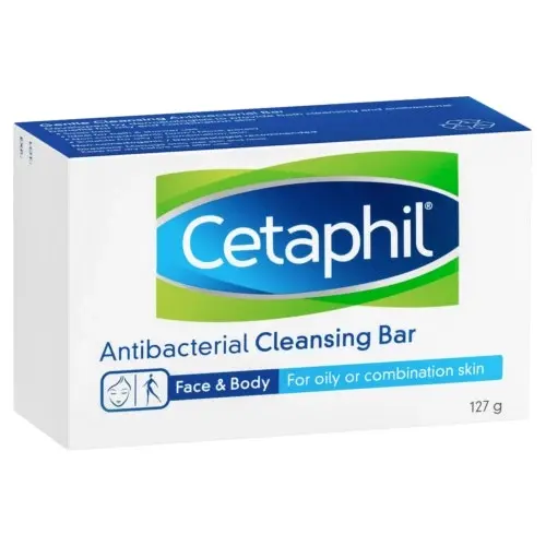 Cetaphil Gentle Cleansing Antibacterial Bar 127g - Beauty