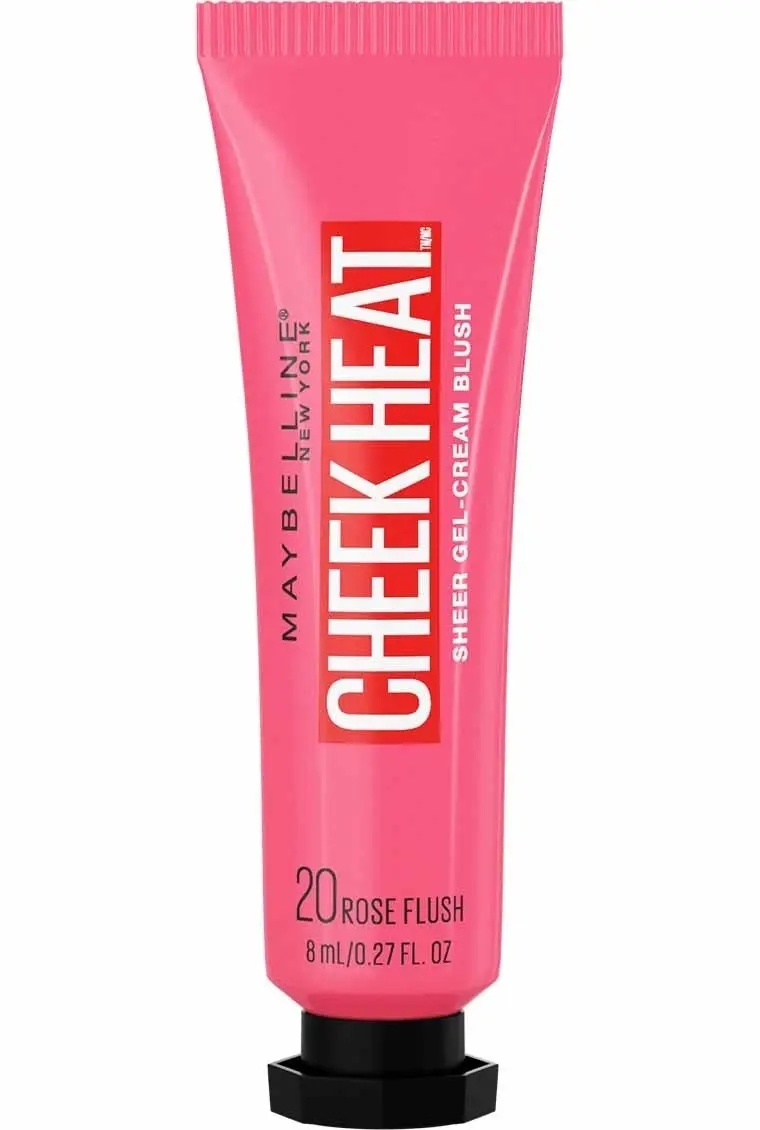 Maybelline Cheek Heat Blush Rose Flush - Beauty