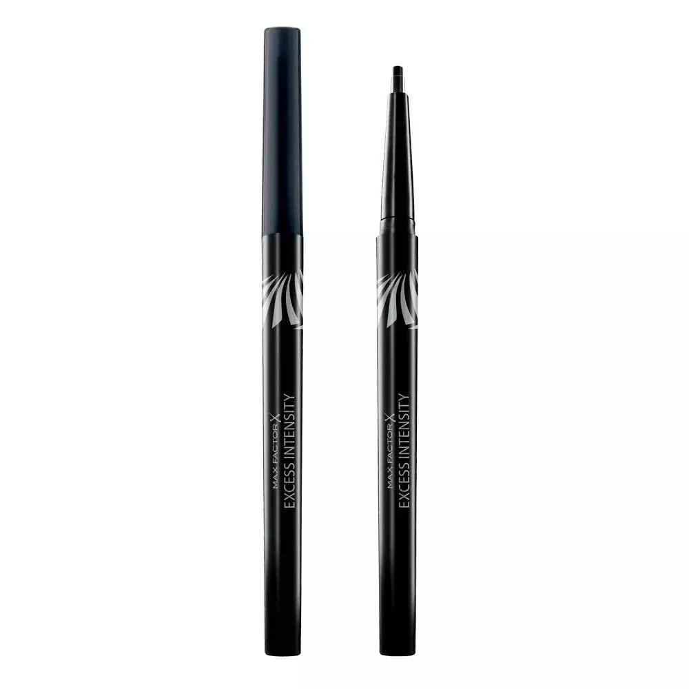 Max Factor Excess Intensity Longwear Eyeliner 04 Excessive Charcoal - Beauty