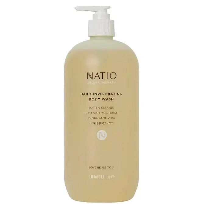 Natio Aromatherapy Daily Invigorating Body Wash 1l - Beauty