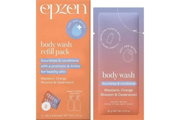 EpZen Wash Mandarin 2 X 20g Sachets - Beauty