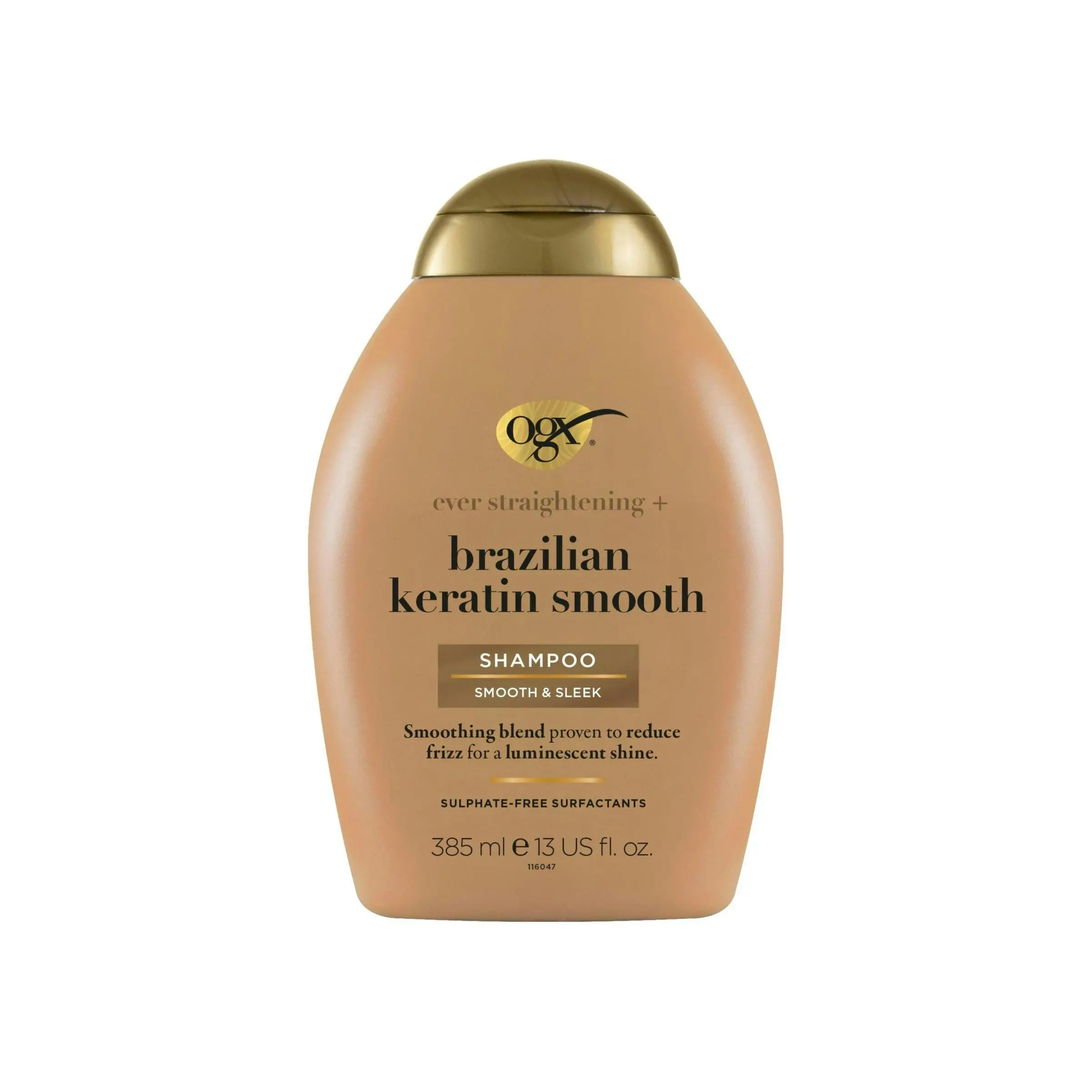 OGX Straightening Brazilian Keratin Therapy Shampoo 385mL - Beauty