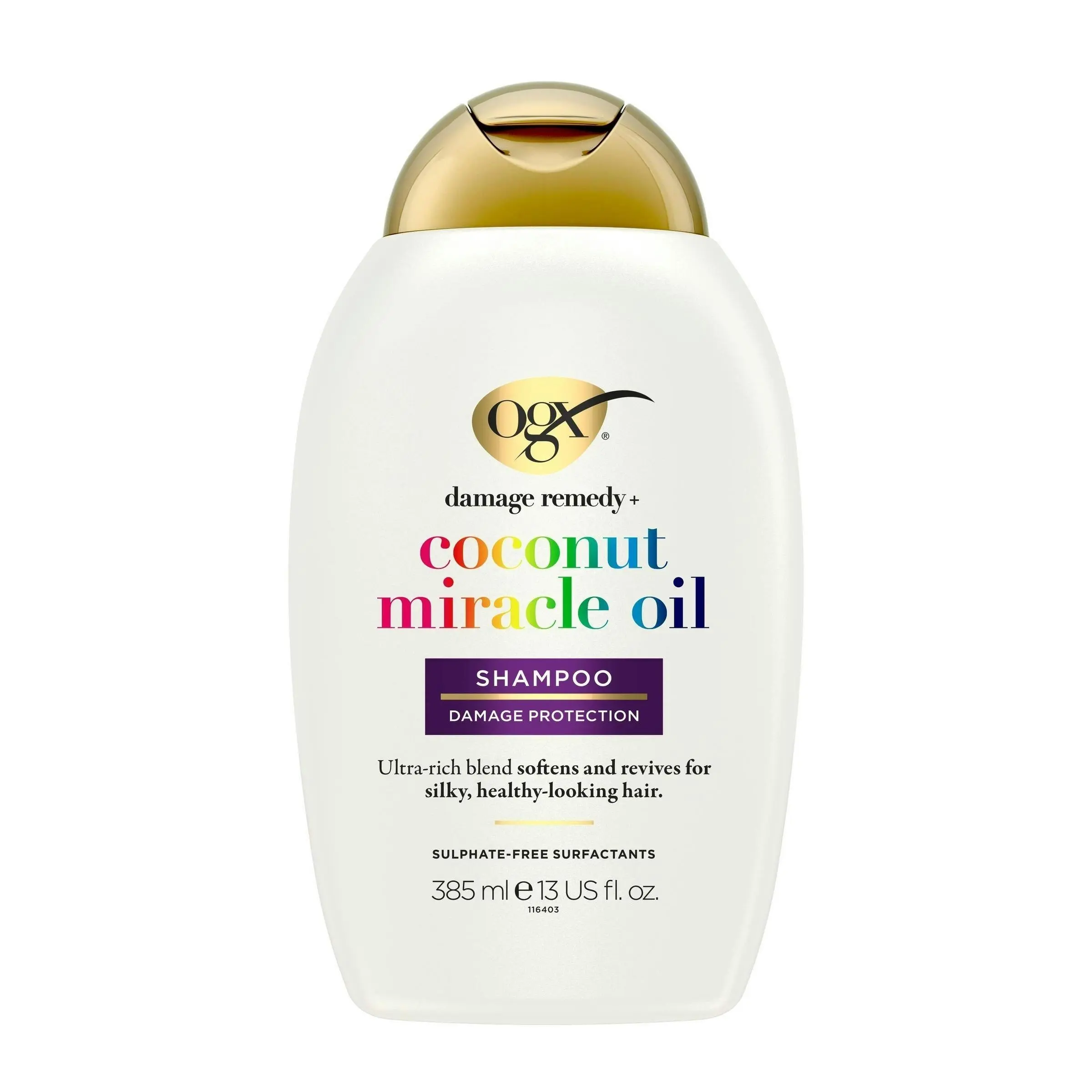 OGX Extra Strength Damage Remedy + Coconut Miracle Oil Shampoo 385mL - Beauty