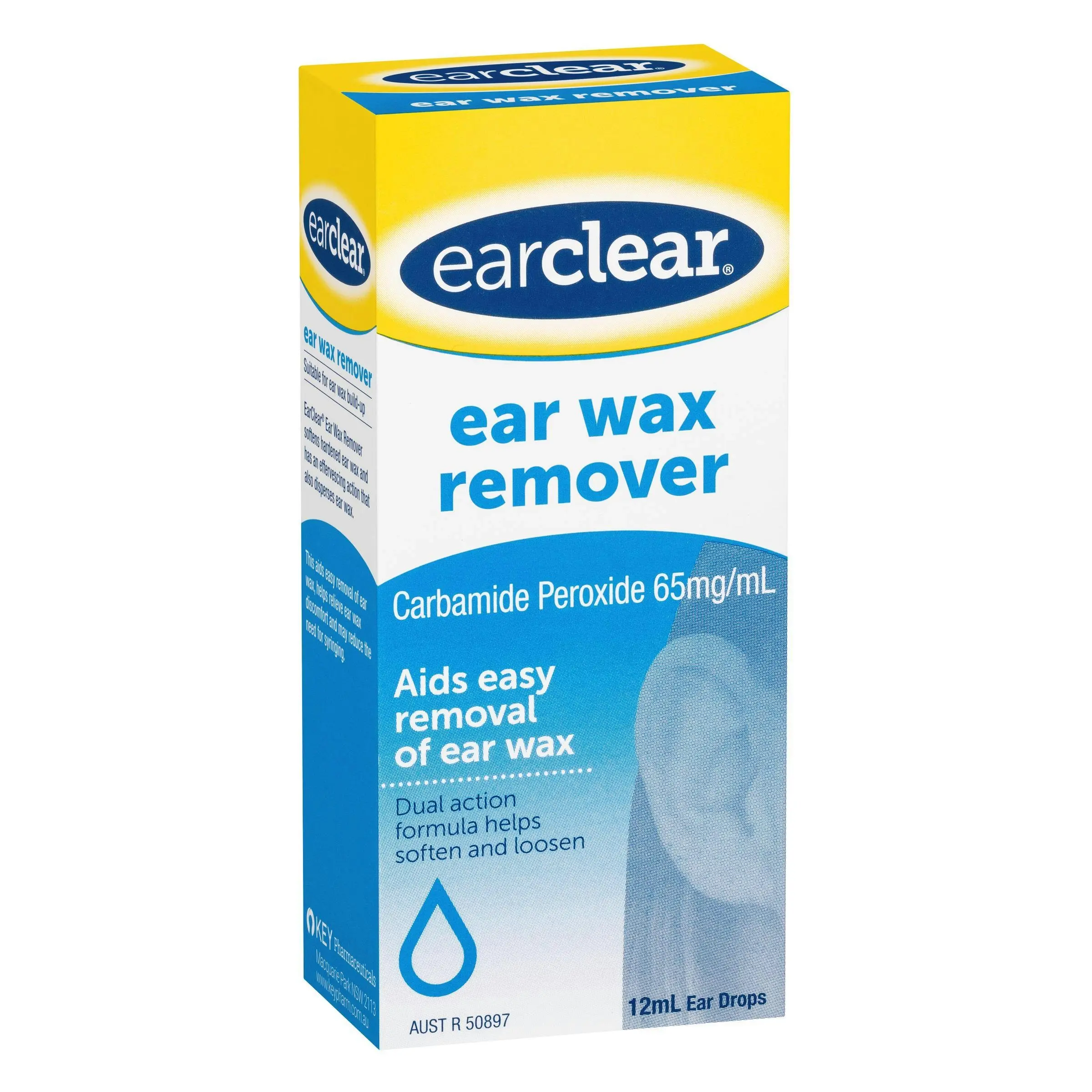 EarClear Ear Wax Remover 12mL - Health