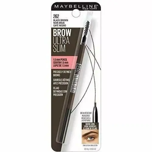 Maybelline Brow Ultra Slim Black Brown - Beauty