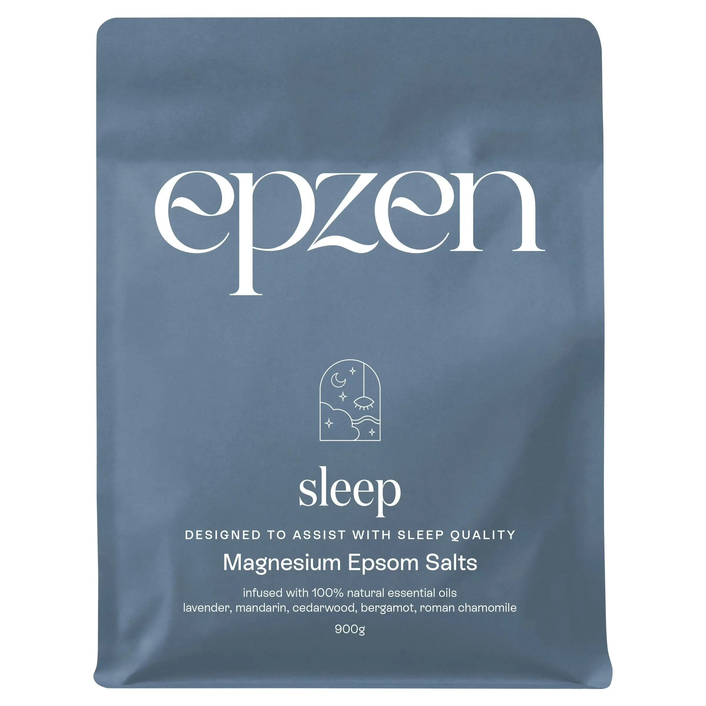 EpZen Magnesium Bath Epsom Salts Sleep 900g - Beauty