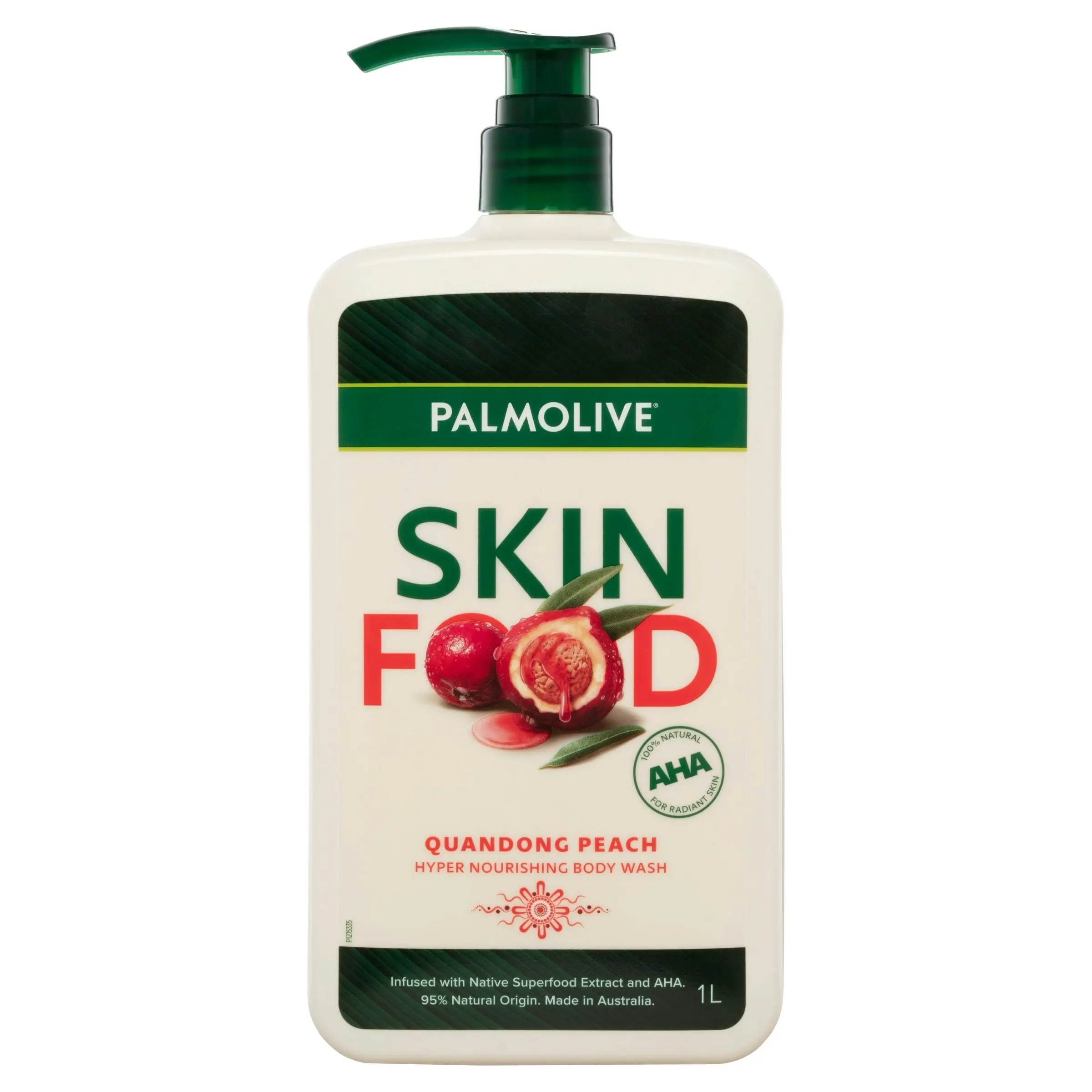 Palmolive Skin Food Body Wash Soap Quandong Peach 1 Litre - Beauty