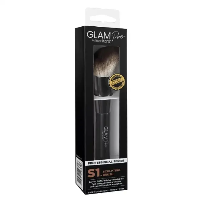 Glam By Manicare Pro S1 Sculpting Brush - Beauty
