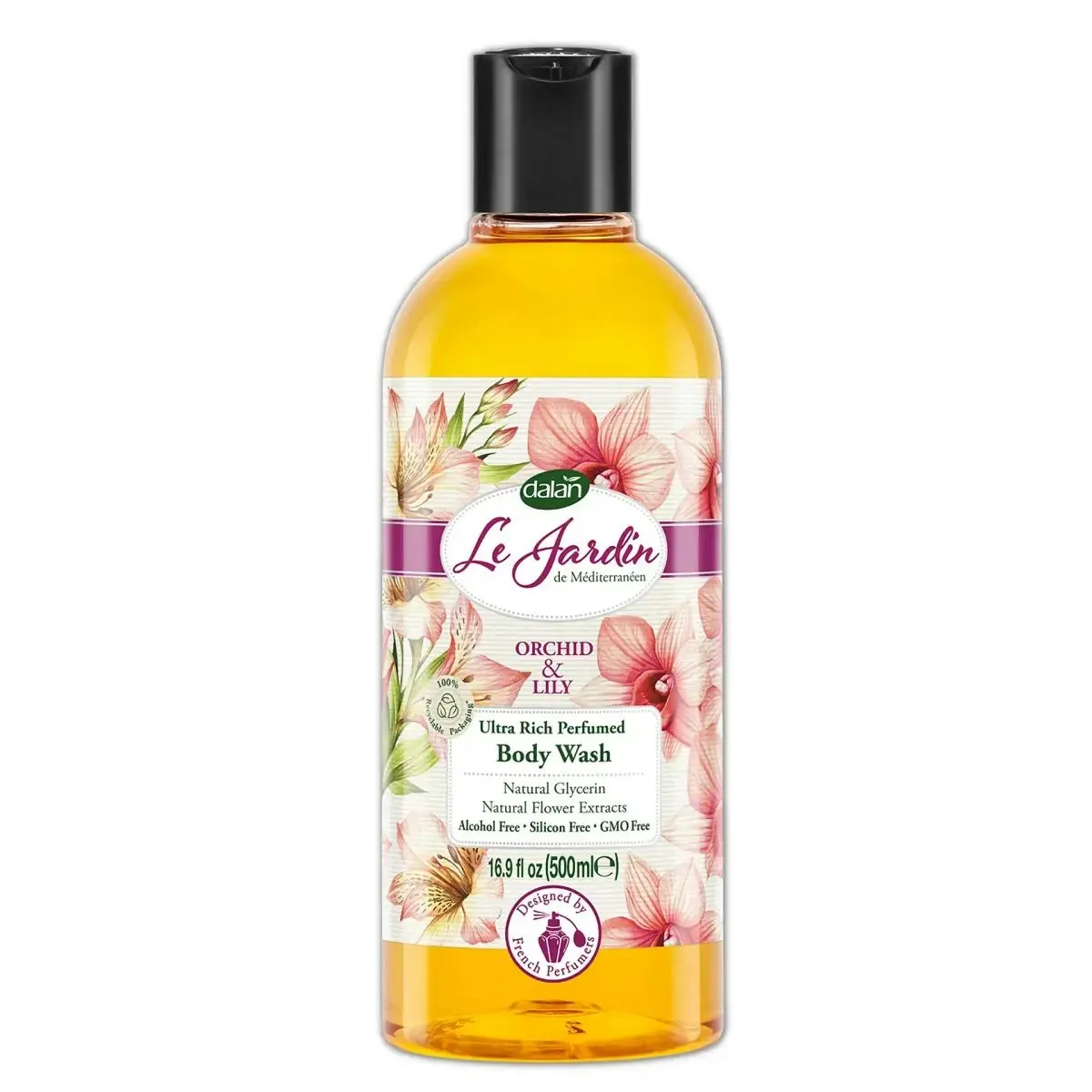 Dalan d'Olive Dalan Le Jardin Orchid&lily Body Wash - Beauty