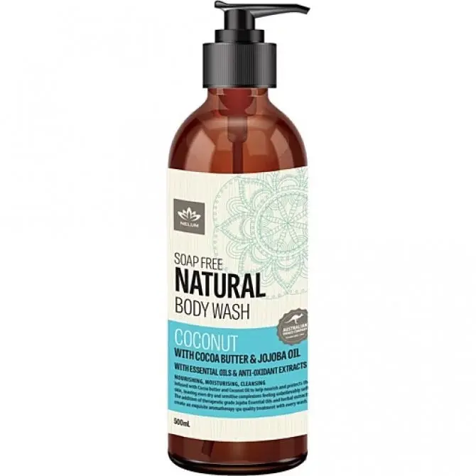Nelum Body Wash Coconut And Cocoa Butter 500ml - Beauty