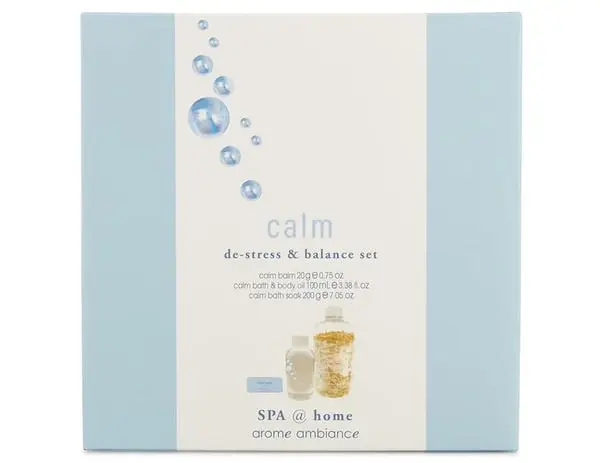Arome Ambiance Spa Home Calm De-stress & Balance Set