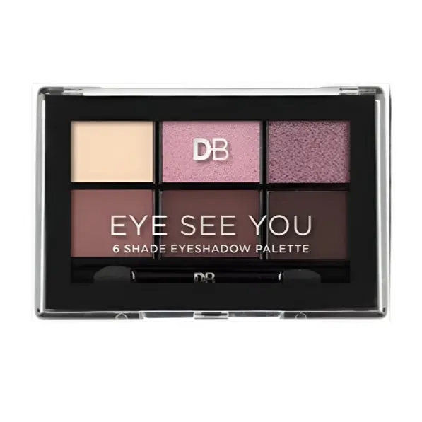Designer Brands Db Mineral Eyeshadow 6 Shade Palette Make It Mauve - Beauty
