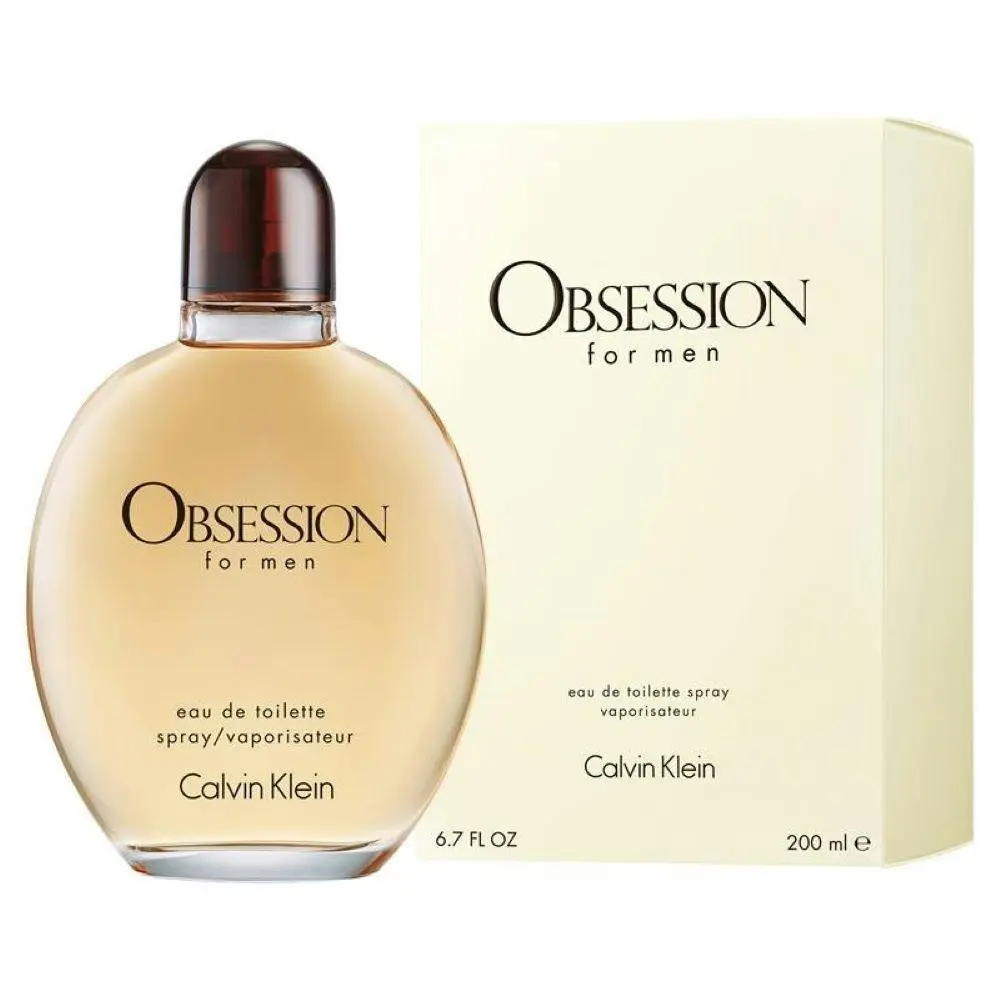 Calvin Klein Obsession Men Eau De Toilette 200ml - Beauty