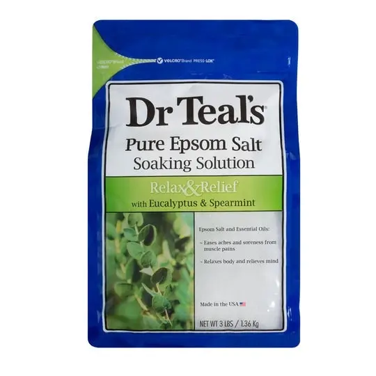 Dr Teal's Epsom Salt Eucalyptus & Spearmint 1.36kg - Beauty