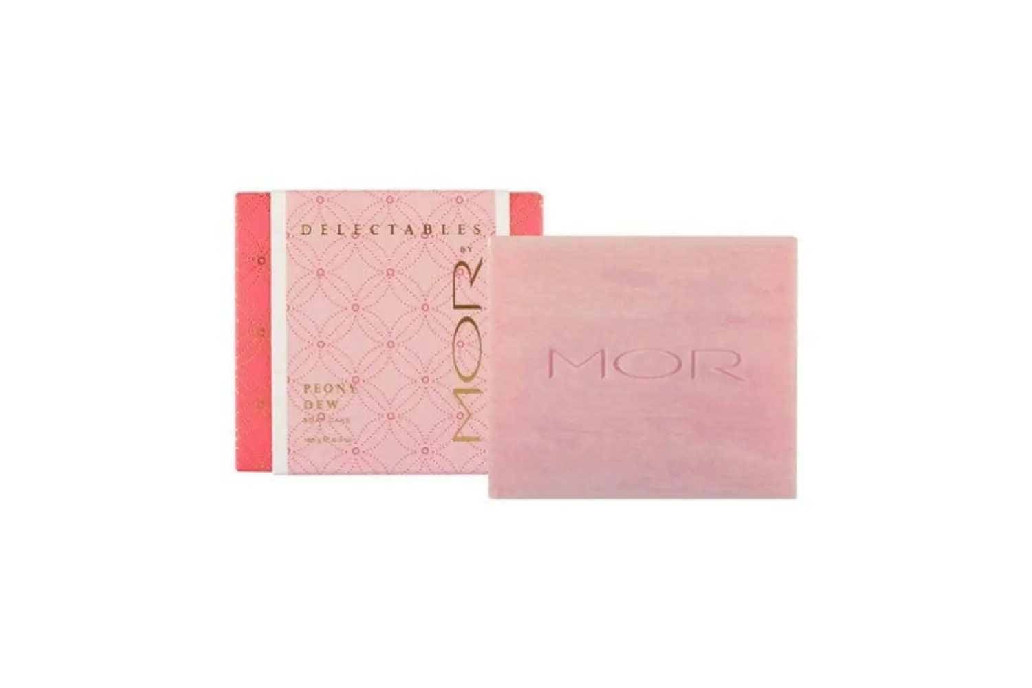 MOR Delectables Soap Cake Peony Dew 180g - Beauty