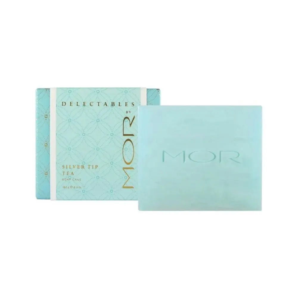 MOR Delectables Soap Cake Silver Tip Tea 180g - Beauty