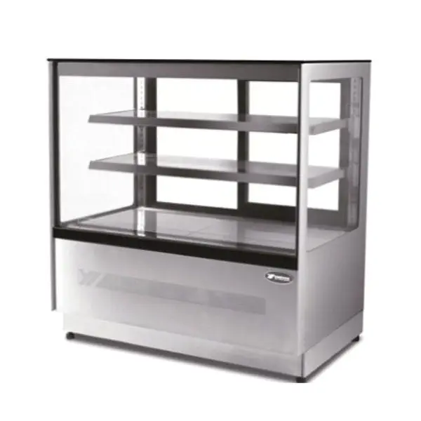 Atosa Upright Square Cake Showcase 900 Mm Fridge Df097f - Home & Garden